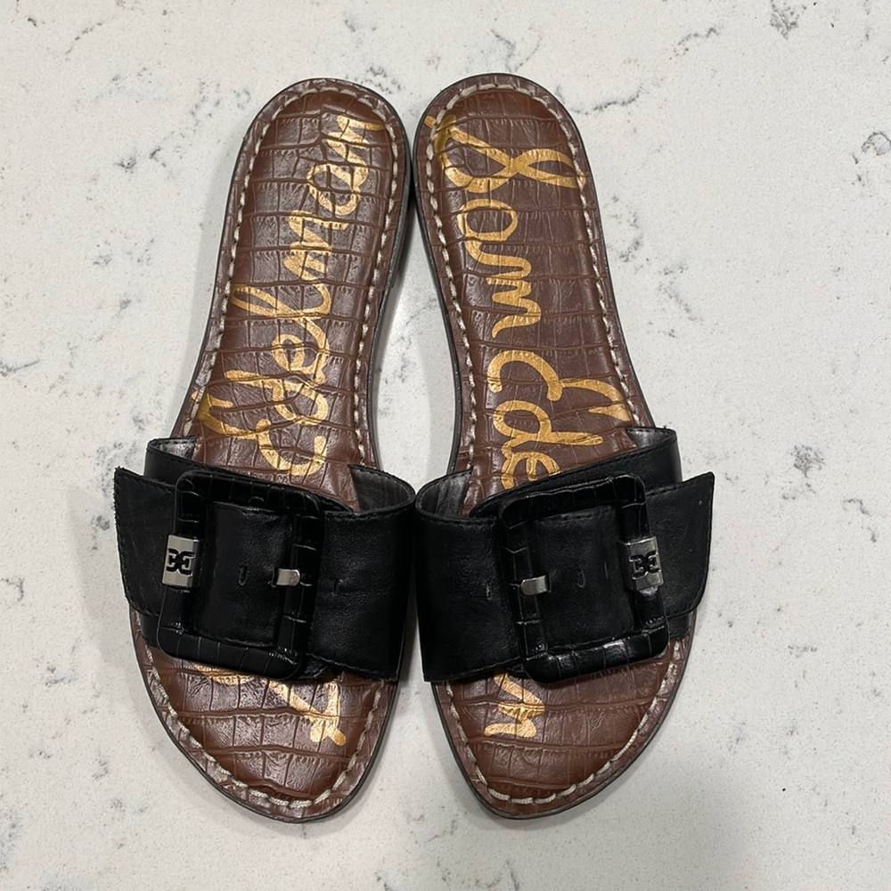 Sam Edelman Gaige Slide Sandal Black 8.5